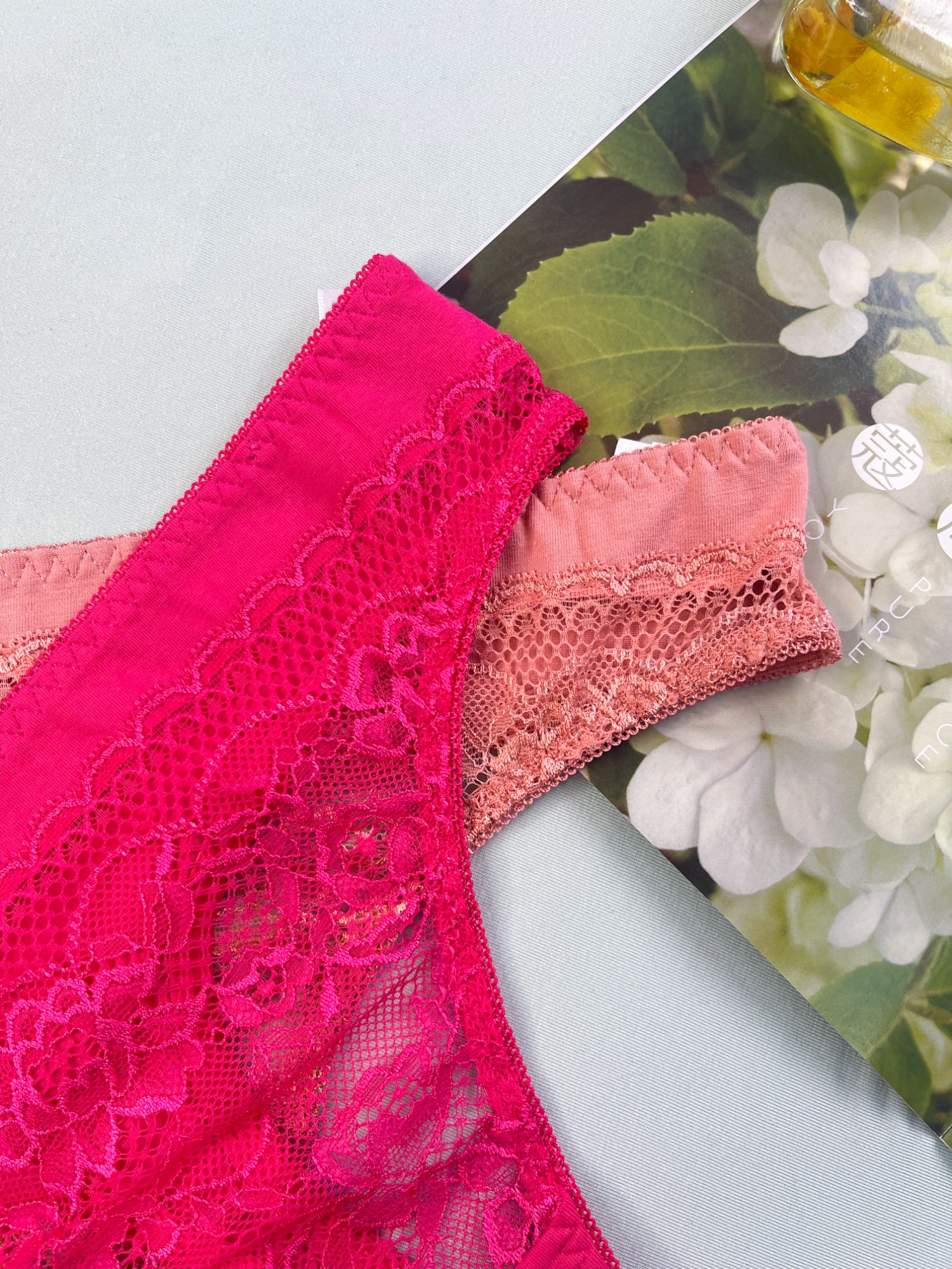Women's plus size cotton thong